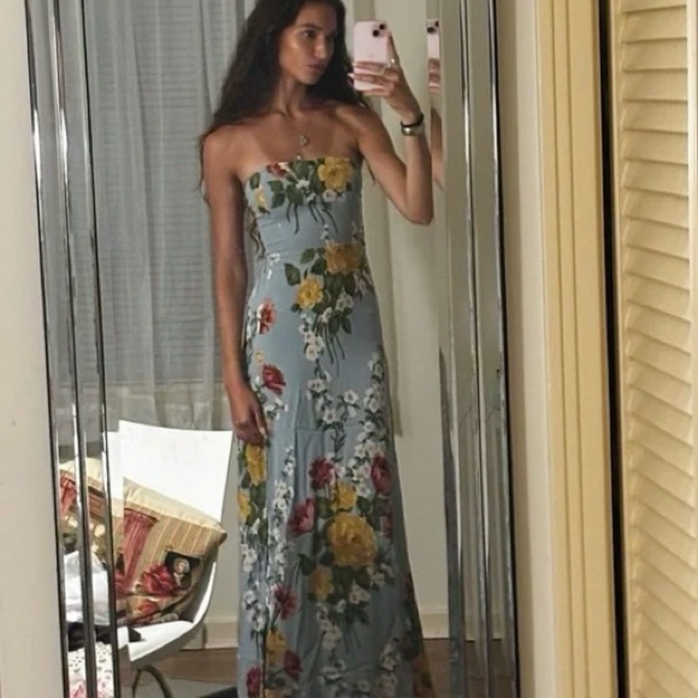 NWOT- Reformation Ingrid Dress in Florist Size 4 - Picture 3 of 14